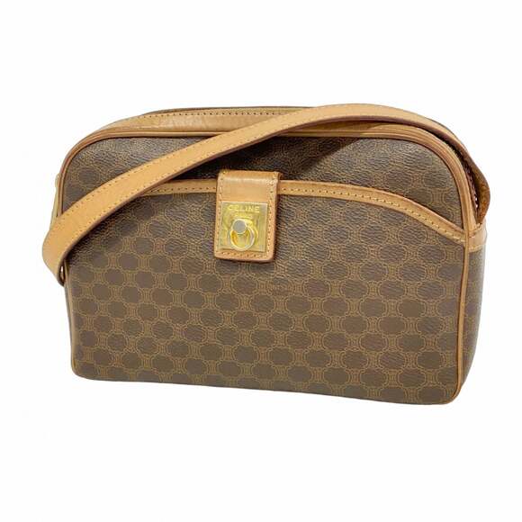 Celine Vintage Saddle Flap Shoulder Bag #232674C53B - Picture 1 of 9